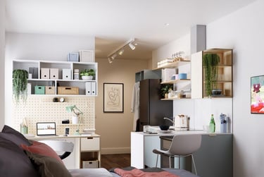 1 bed studio, Cathedral Street, Glasgow, G12BQ - Image 1